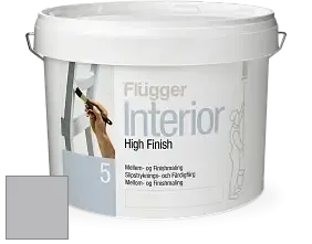 Краска Flugger Interior High Finish 5 матовая акриловая краска-грунт цвет NCS S 2502-R50B 