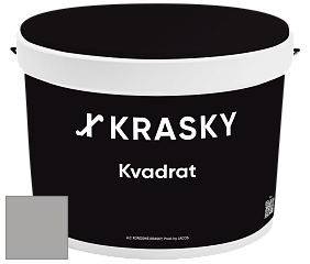 Краска X2B Kvadrat X Krasky матовая краска для потолков глубокого чёрного цвета цвет NCS S 3500-N 