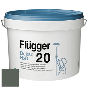 Краска Flugger Dekso H2O 20 полуматовая краска цвет RAL 7009 