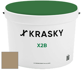 Краска X2B X Krasky глубокоматовая краска для потолков цвет 4347 