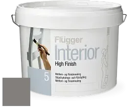 Краска Flugger Interior High Finish 5 матовая акриловая краска-грунт цвет NCS S 5502-Y80R 
