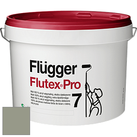 Краска Flugger Flutex Pro 7 матовая краска цвет NCS S 4010-G50Y 