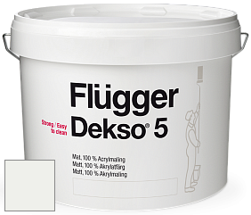 Краска Flugger Dekso 5 матовая краска цвет 5321 