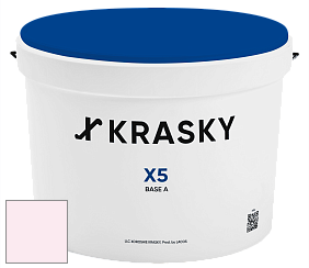 Краска X5 X Krasky матовая краска для стен и потолков цвет 1421 