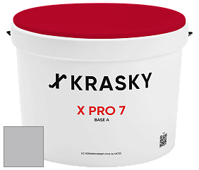 Краска X Pro 7 X Krasky матовая краска для стен и потолков цвет NCS S 2502-R50B 
