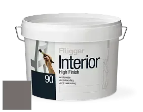 Краска Flugger Interior High Finish 90 акриловая глянцевая эмаль цвет 5356 