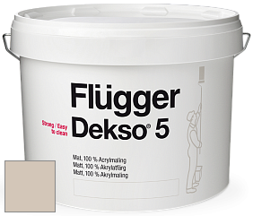 Краска Flugger Dekso 5 матовая краска цвет 4364 