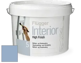 Краска Flugger Interior High Finish 5 матовая акриловая краска-грунт цвет 3466 