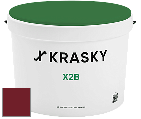 Краска X2B X Krasky глубокоматовая краска для потолков цвет RAL 3004 