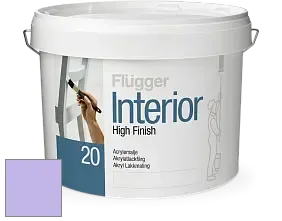 Краска Flugger Interior High Finish 20 акриловая полуматовая эмаль цвет 1443 