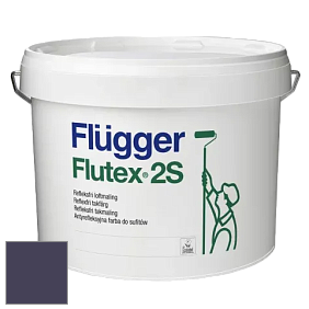 Краска Flugger Flutex 2S глубоко матовая краска цвет NCS S 7020-R60B 