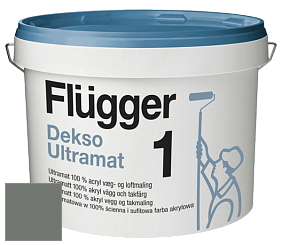 Краска Flugger Dekso 1 ультраматовая краска цвет NCS S 6005-G20Y 