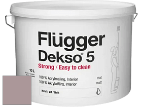 Краска Flugger Dekso 5 матовая краска цвет 4406 