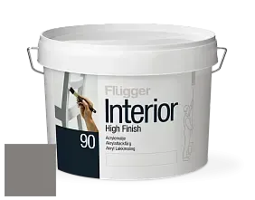Краска Flugger Interior High Finish 90 акриловая глянцевая эмаль цвет NCS S 5502-Y80R 