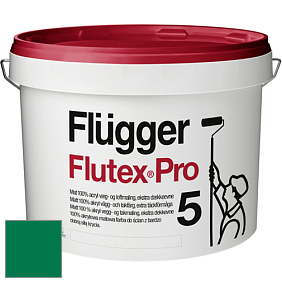 Краска Flugger Flutex Pro 5 матовая краска цвет NCS S 3560-G 