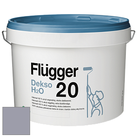 Краска Flugger Dekso H2O 20 полуматовая краска цвет 5466 