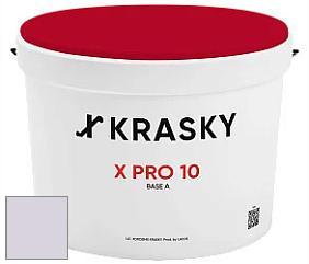 Краска X Pro 10 X Krasky матовая краска для стен и потолков цвет NCS S 1010-R50B 