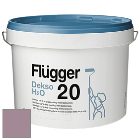 Краска Flugger Dekso H2O 20 полуматовая краска цвет RAL 4009 