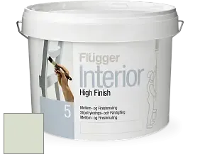 Краска Flugger Interior High Finish 5 матовая акриловая краска-грунт цвет 4523 