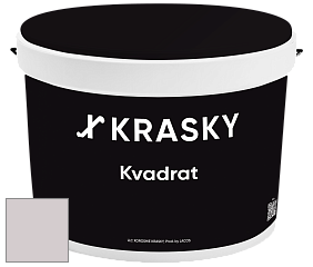 Краска X2B Kvadrat X Krasky матовая краска для потолков глубокого чёрного цвета цвет NCS S 1505-R20B 