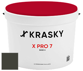 Краска X Pro 7 X Krasky матовая краска для стен и потолков цвет NCS S 8505-G50Y 