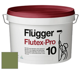 Краска Flugger Flutex Pro 10 матовая моющаяся краска цвет NCS S 4040-G40Y 