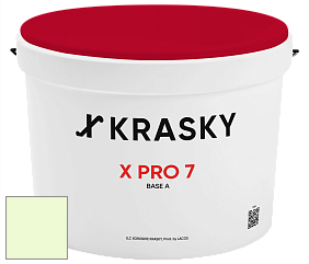 Краска X Pro 7 X Krasky матовая краска для стен и потолков цвет 1522 