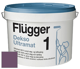 Краска Flugger Dekso 1 ультраматовая краска цвет 3438 