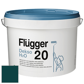 Краска Flugger Dekso H2O 20 полуматовая краска цвет RAL 6004 