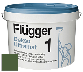 Краска Flugger Dekso 1 ультраматовая краска цвет NCS S 5540-G30Y 