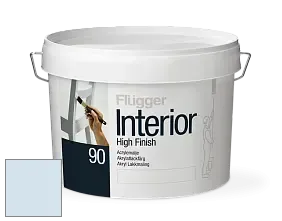 Краска Flugger Interior High Finish 90 акриловая глянцевая эмаль цвет 3471 