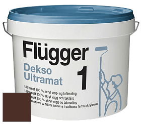 Краска Flugger Dekso 1 ультраматовая краска цвет RAL 8016 