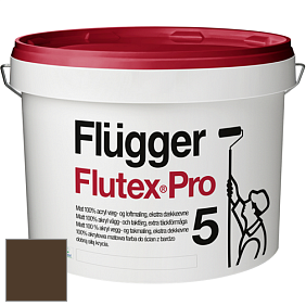 Краска Flugger Flutex Pro 5 матовая краска цвет RAL 8028 