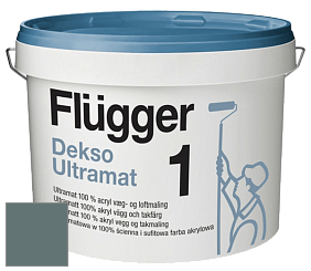 Краска Flugger Dekso 1 ультраматовая краска цвет NCS S 6010-B50G 
