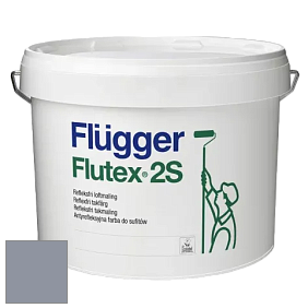 Краска Flugger Flutex 2S глубоко матовая краска цвет NCS S 4010-R70B 
