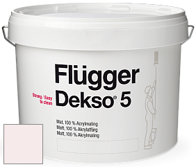 Краска Flugger Dekso 5 матовая краска цвет 2411 