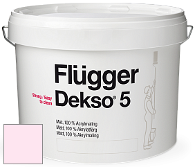 Краска Flugger Dekso 5 матовая краска цвет 1422 