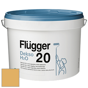 Краска Flugger Dekso H2O 20 полуматовая краска цвет 2347 