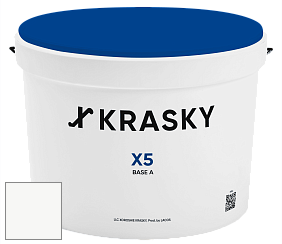 Краска X5 X Krasky матовая краска для стен и потолков цвет IN-700 