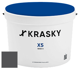 Краска X5 X Krasky матовая краска для стен и потолков цвет IN-718 
