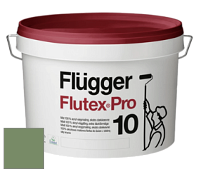 Краска Flugger Flutex Pro 10 матовая моющаяся краска цвет NCS S 4030-G30Y 