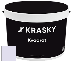Краска X2B Kvadrat X Krasky матовая краска для потолков глубокого чёрного цвета цвет 3442 