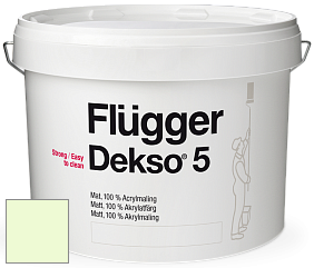 Краска Flugger Dekso 5 матовая краска цвет 1522 