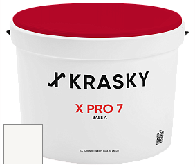 Краска X Pro 7 X Krasky матовая краска для стен и потолков цвет 5342 