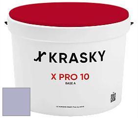 Краска X Pro 10 X Krasky матовая краска для стен и потолков цвет NCS S 2020-R60B 