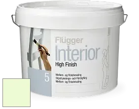 Краска Flugger Interior High Finish 5 матовая акриловая краска-грунт цвет 1522 