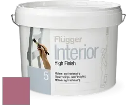Краска Flugger Interior High Finish 5 матовая акриловая краска-грунт цвет NCS S 3040-R20B 