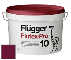 Краска Flugger Flutex Pro 10 матовая моющаяся краска цвет RAL 4004 