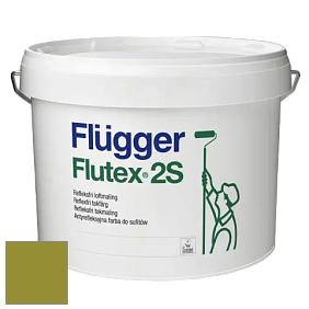 Краска Flugger Flutex 2S глубоко матовая краска цвет NCS S 3060-G60Y 