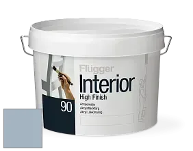 Краска Flugger Interior High Finish 90 акриловая глянцевая эмаль цвет 4464 